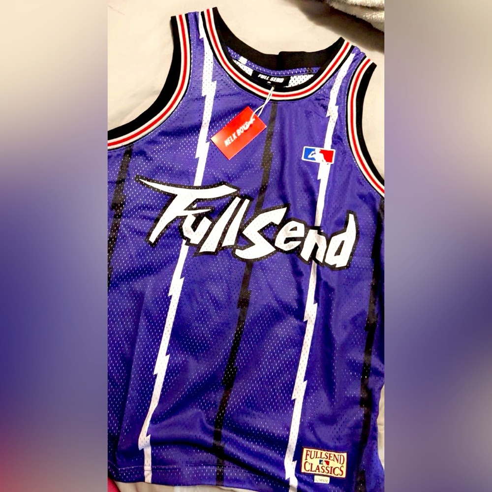 Full Send Raptors Basketball Jersey